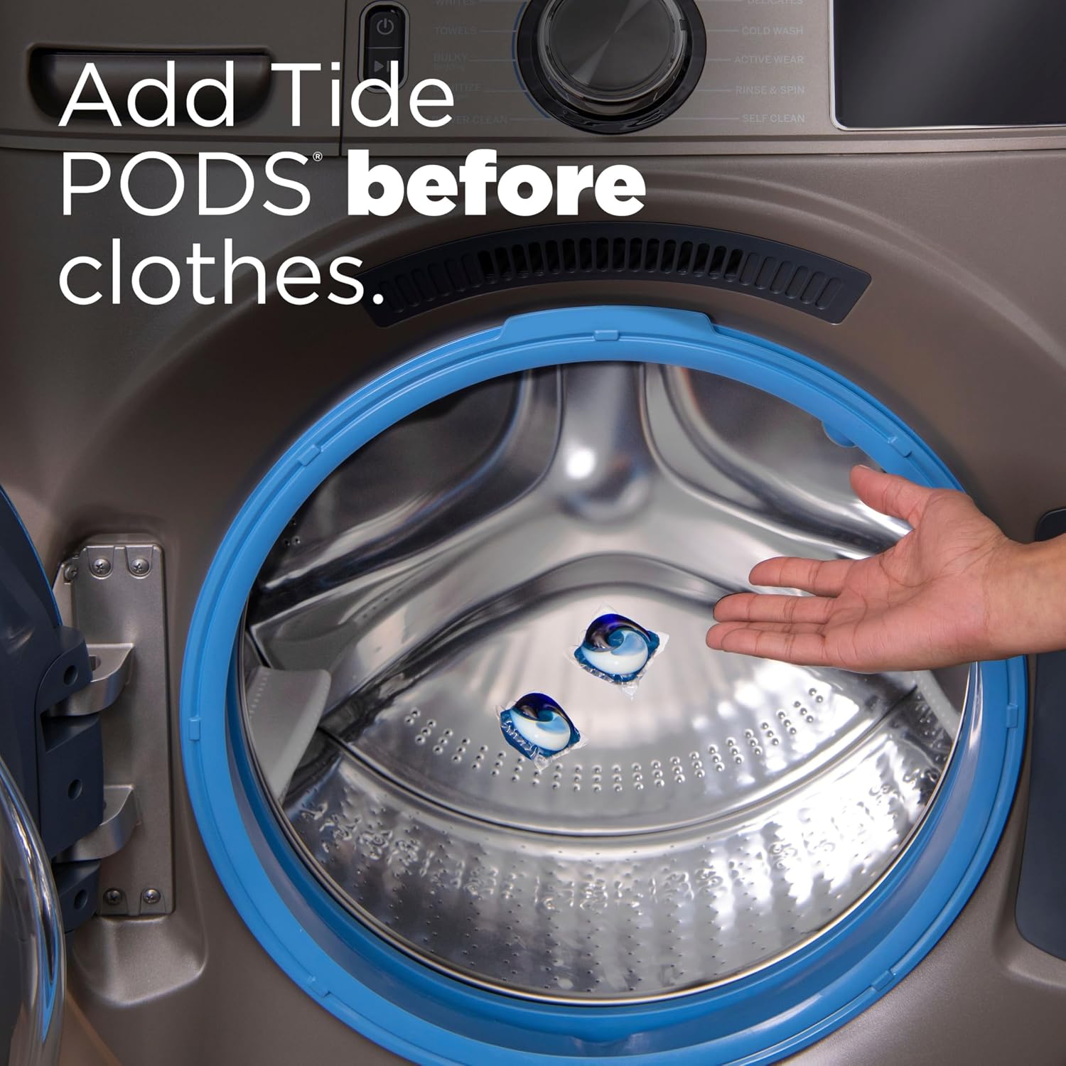 Tide PODS Laundry Detergent Soap with Downy 4-in-1 Stain Remover Freshness Softness Detergent pacs, April Fresh Scent, 85 Count - Image 10